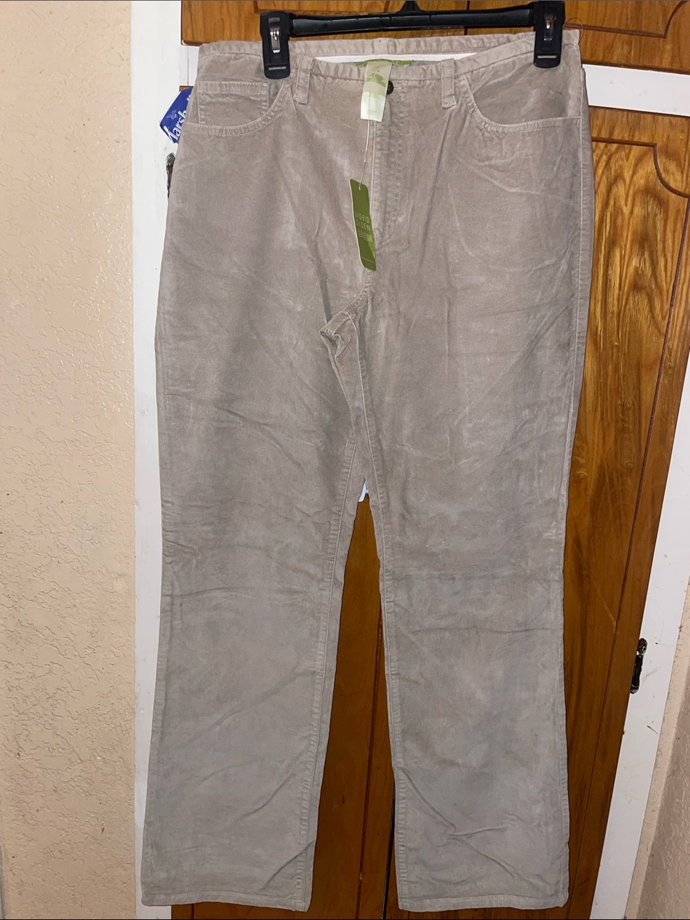 Sigrid Olsen Men's Corduroy Pants in Light Taupe